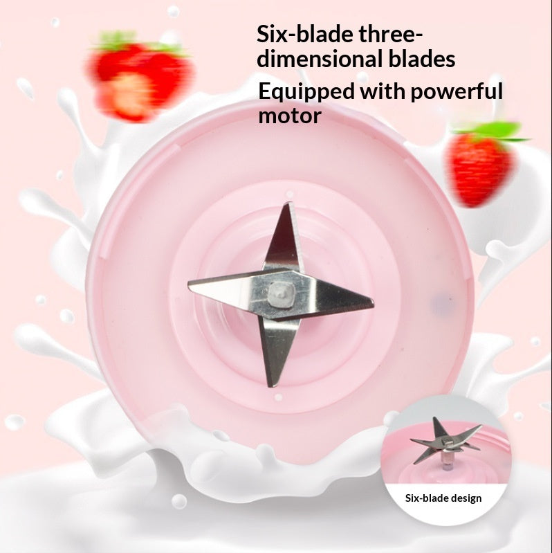 Portable Mini Smoothie Blender With Charging Feature